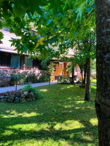 Patio con hermosa vista